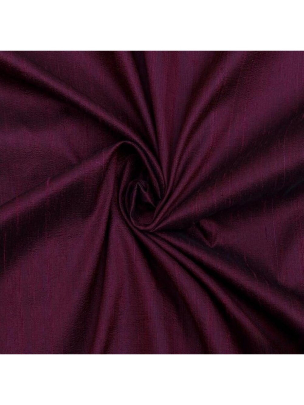 Purple Silk Dupioni Fabric by the Yard - 2 Continuous Yards, 41" Wide